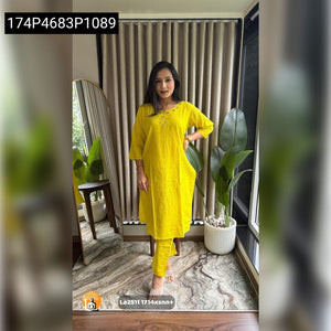 Women's Heavy Mirror Work Kurta Set | Timeless Comfort & Versatility
