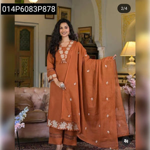 Women's Embroidered Rayon Cotton Kurti Suit | Everyday Elegance