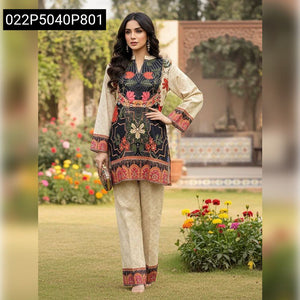 Women's Linen Cotton Printed Suit Set | Timeless Style