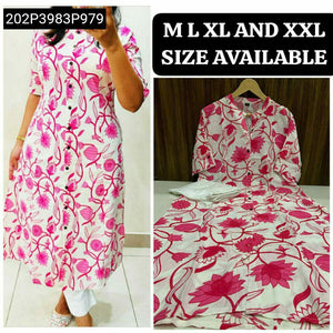 Women's Printed A-Line Kurta Pant Set | Everyday & Casual Chic