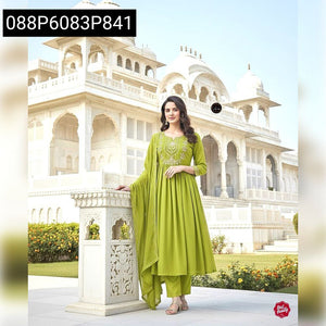 Women's Tiered Anarkali Kurti Set | Festive & Traditional Elegance