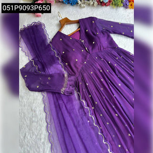 Women's Viscous Georgette Anarkali Gown | Festive & Party Wear