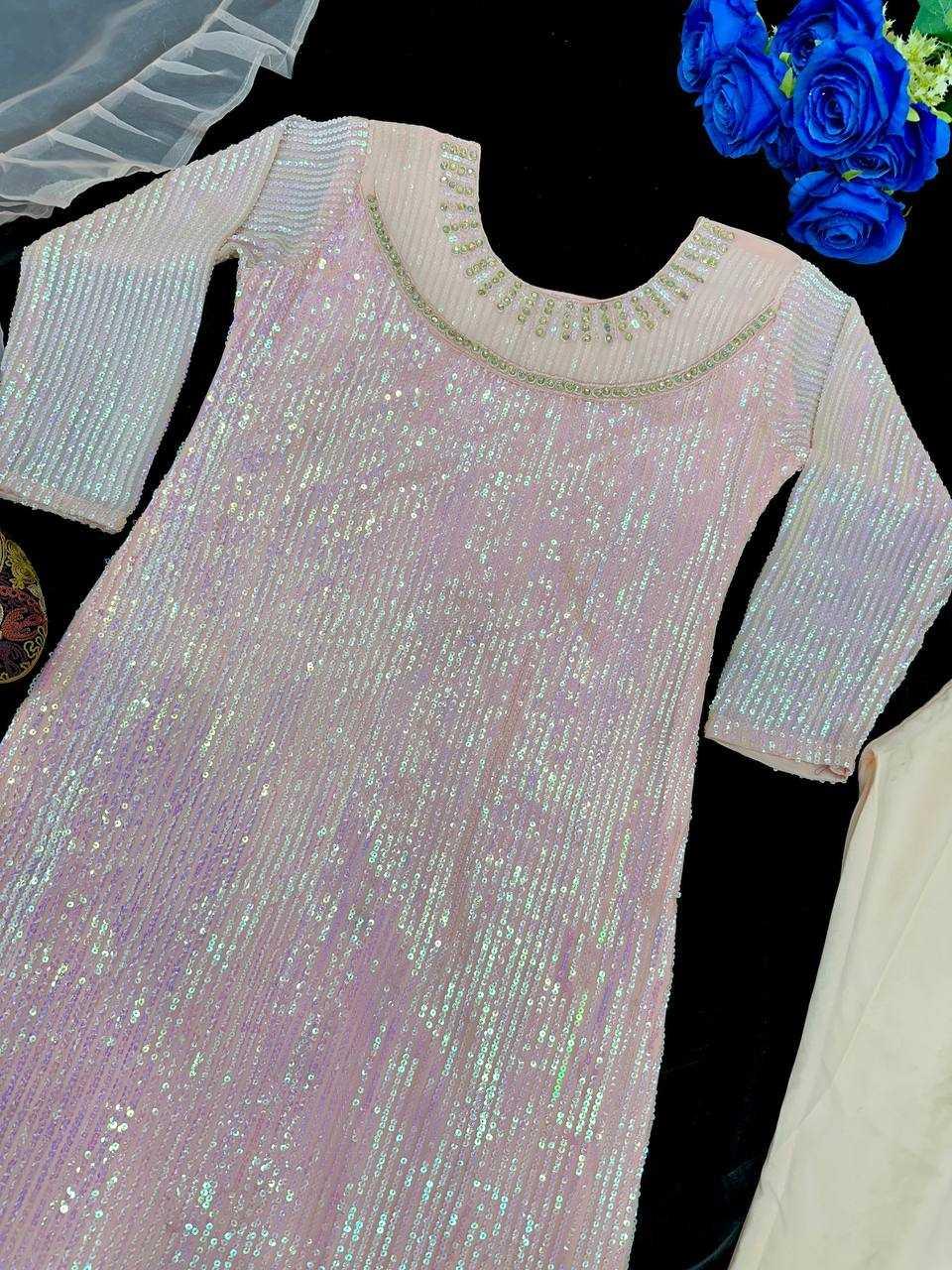 LADIES EMBROIDERY GEORGETTE LADIES PARTY WEAR SUITS