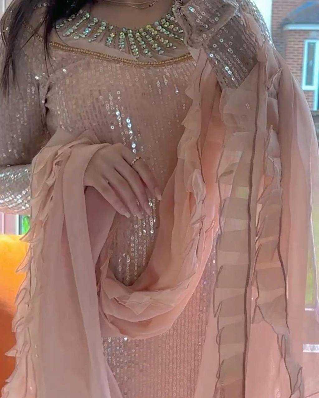 LADIES EMBROIDERY GEORGETTE LADIES PARTY WEAR SUITS