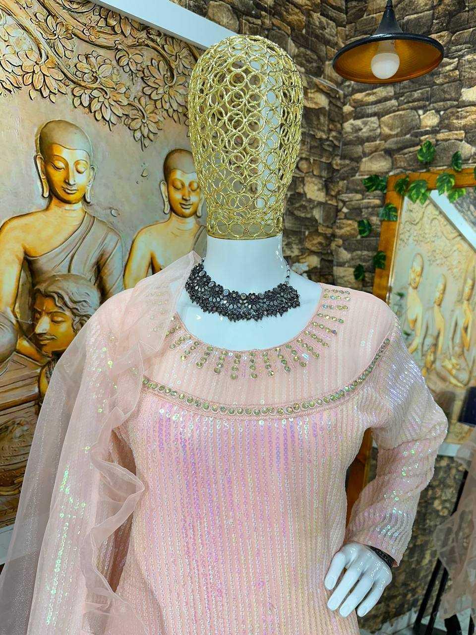 LADIES EMBROIDERY GEORGETTE LADIES PARTY WEAR SUITS