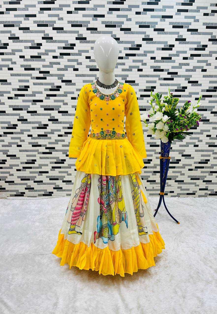 GEORGETTE KIDS LEHENGAS - TREND BUY