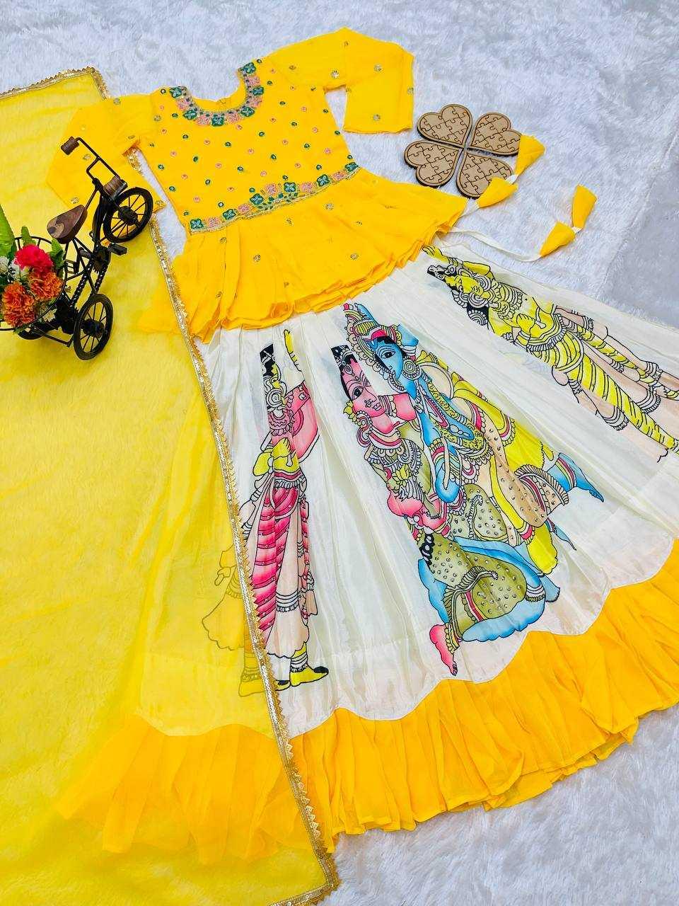 GEORGETTE KIDS LEHENGAS - TREND BUY