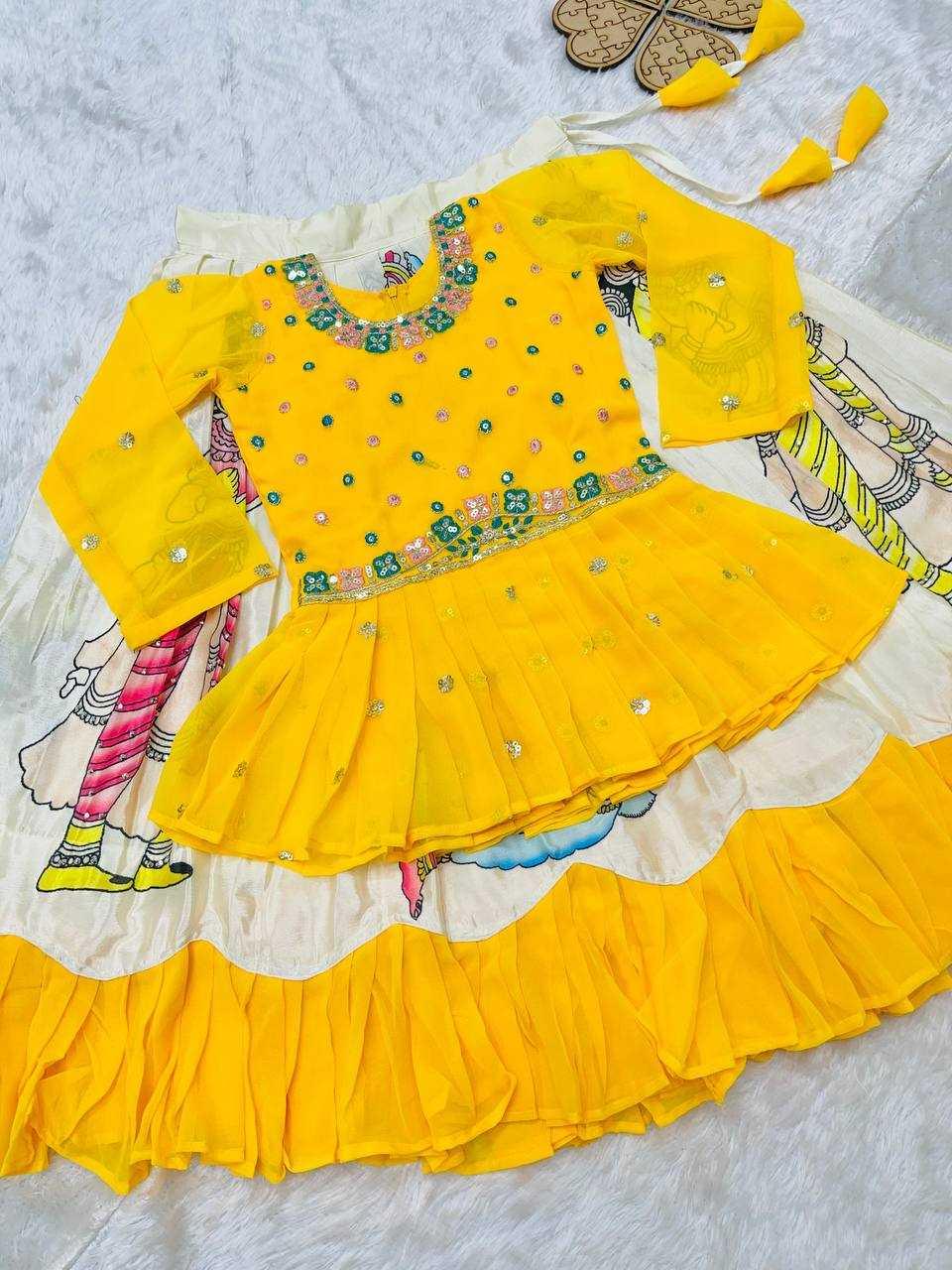 GEORGETTE KIDS LEHENGAS - TREND BUY