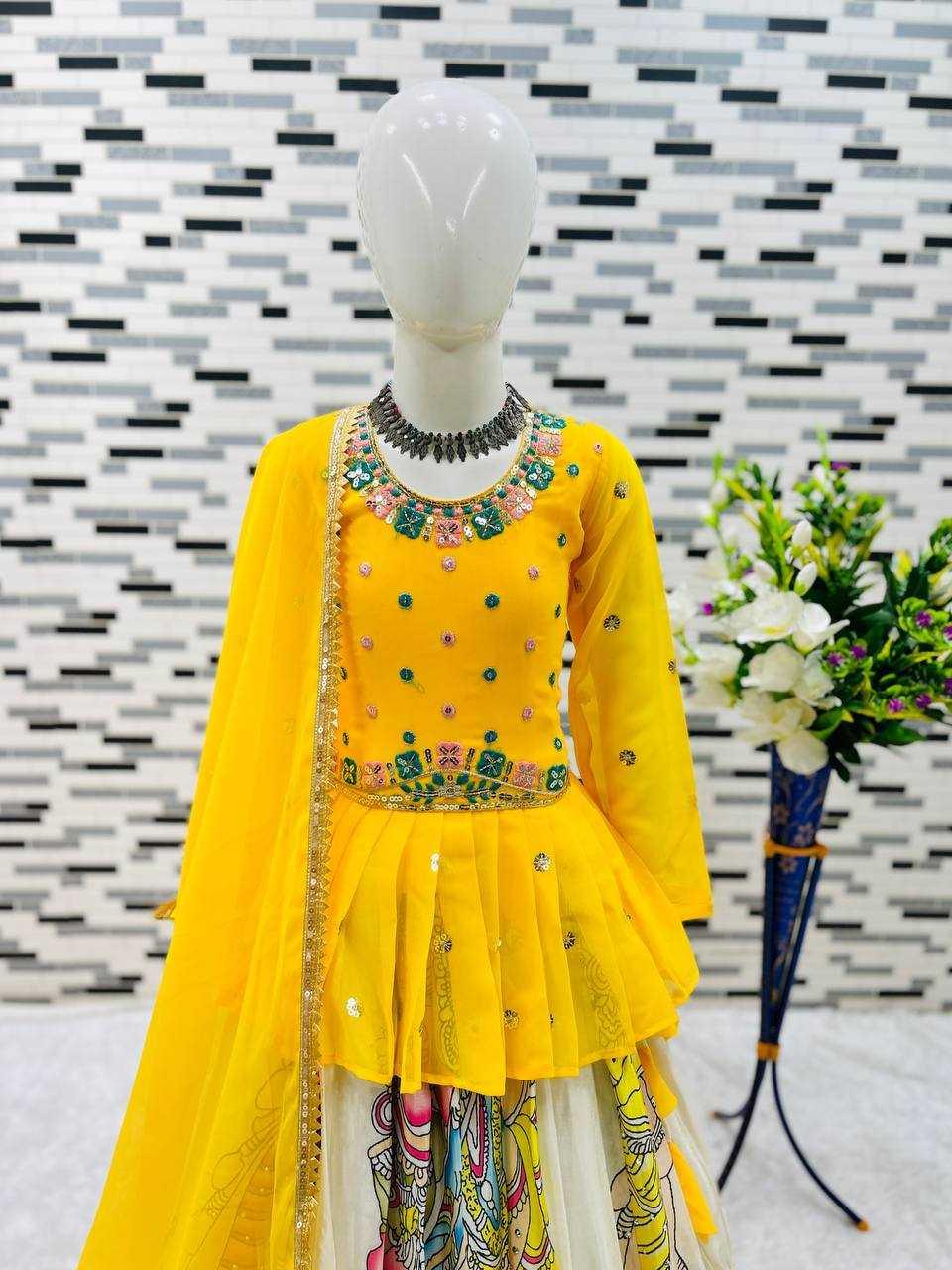 GEORGETTE KIDS LEHENGAS - TREND BUY