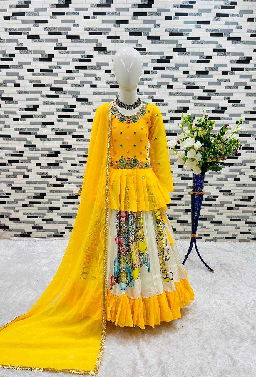 GEORGETTE KIDS LEHENGAS - TREND BUY