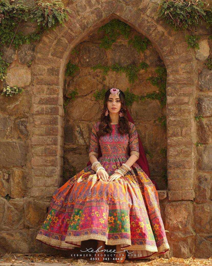 Anarkali Long Printed Gowns – Elegant Ethnic Wear for Special Occasions - TREND BUY