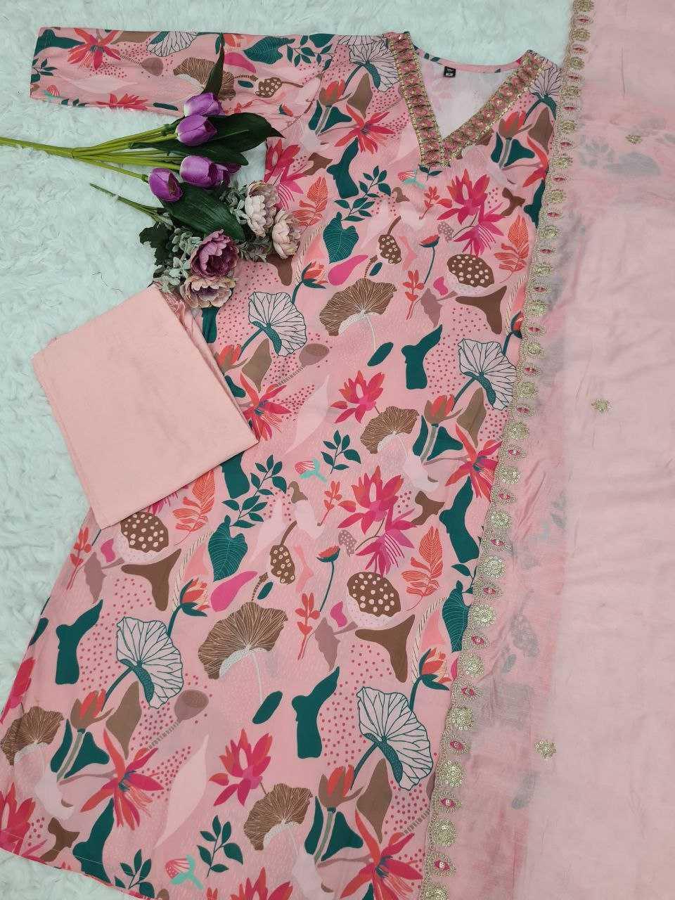 LADIES DRESSES PRINTED SUITS - TREND BUY