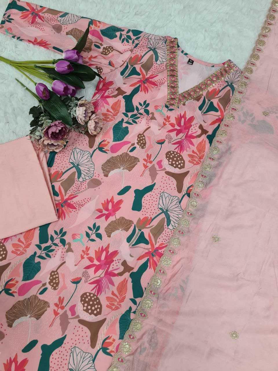 LADIES DRESSES PRINTED SUITS - TREND BUY
