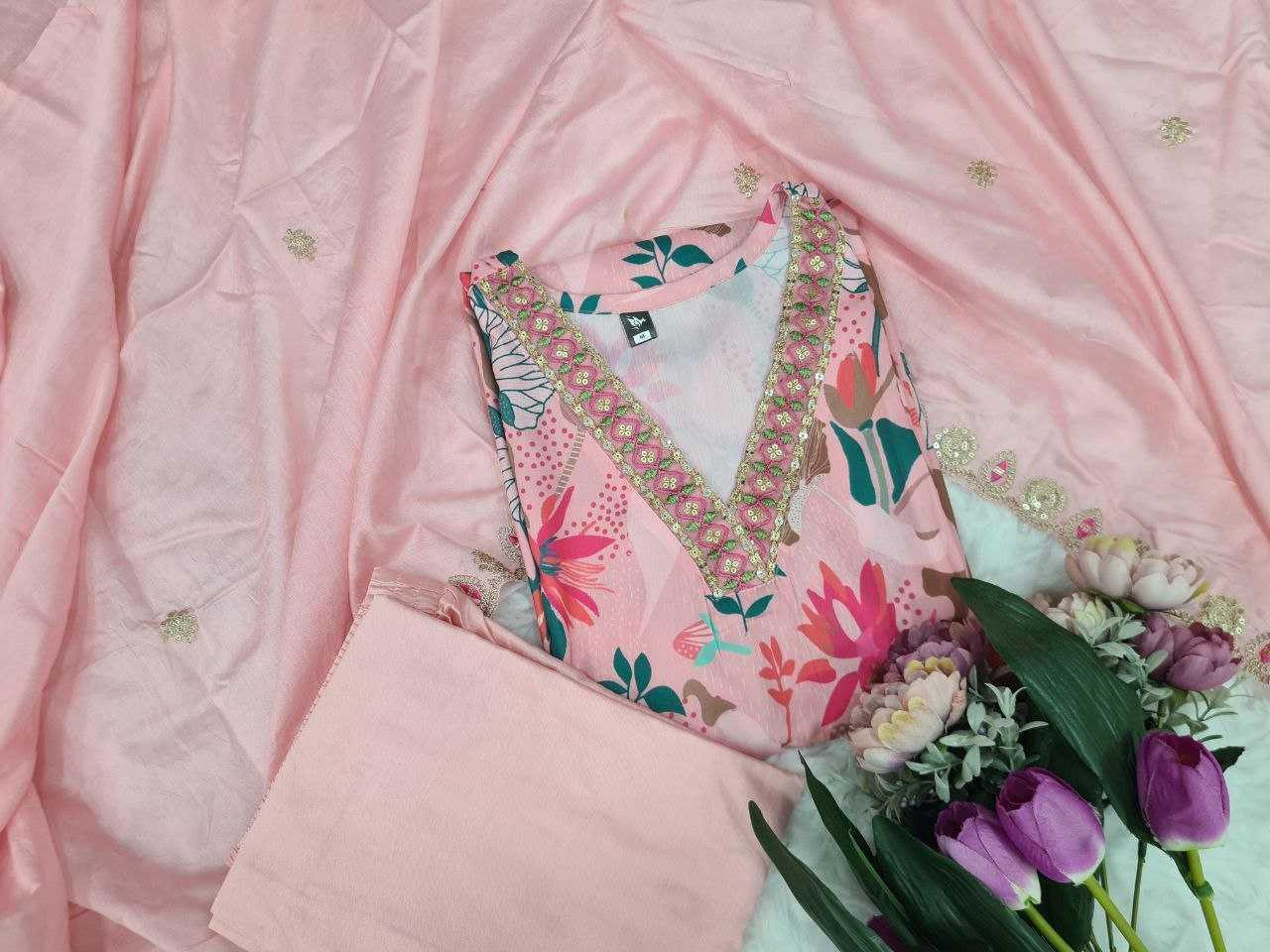 LADIES DRESSES PRINTED SUITS - TREND BUY