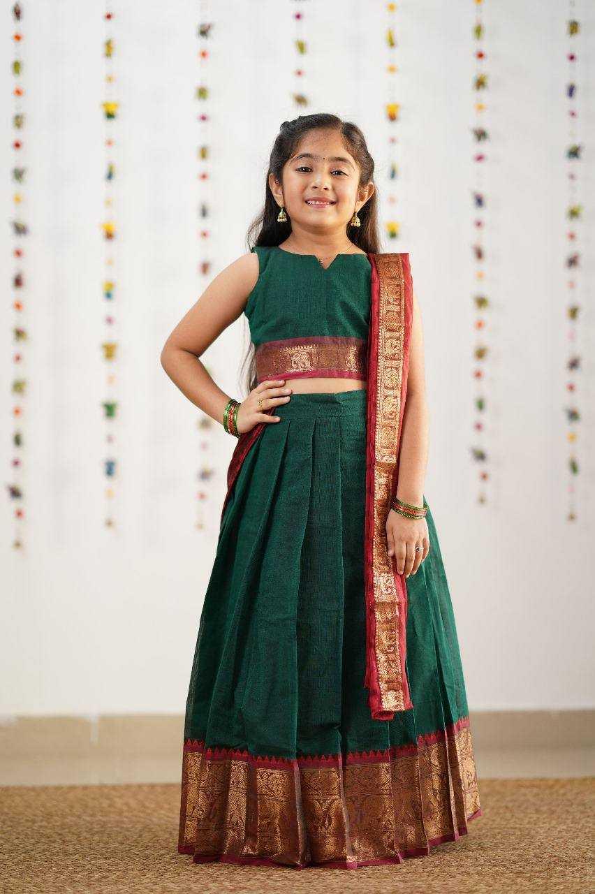 PURE SILK KIDS LEHENGAS - TREND BUY
