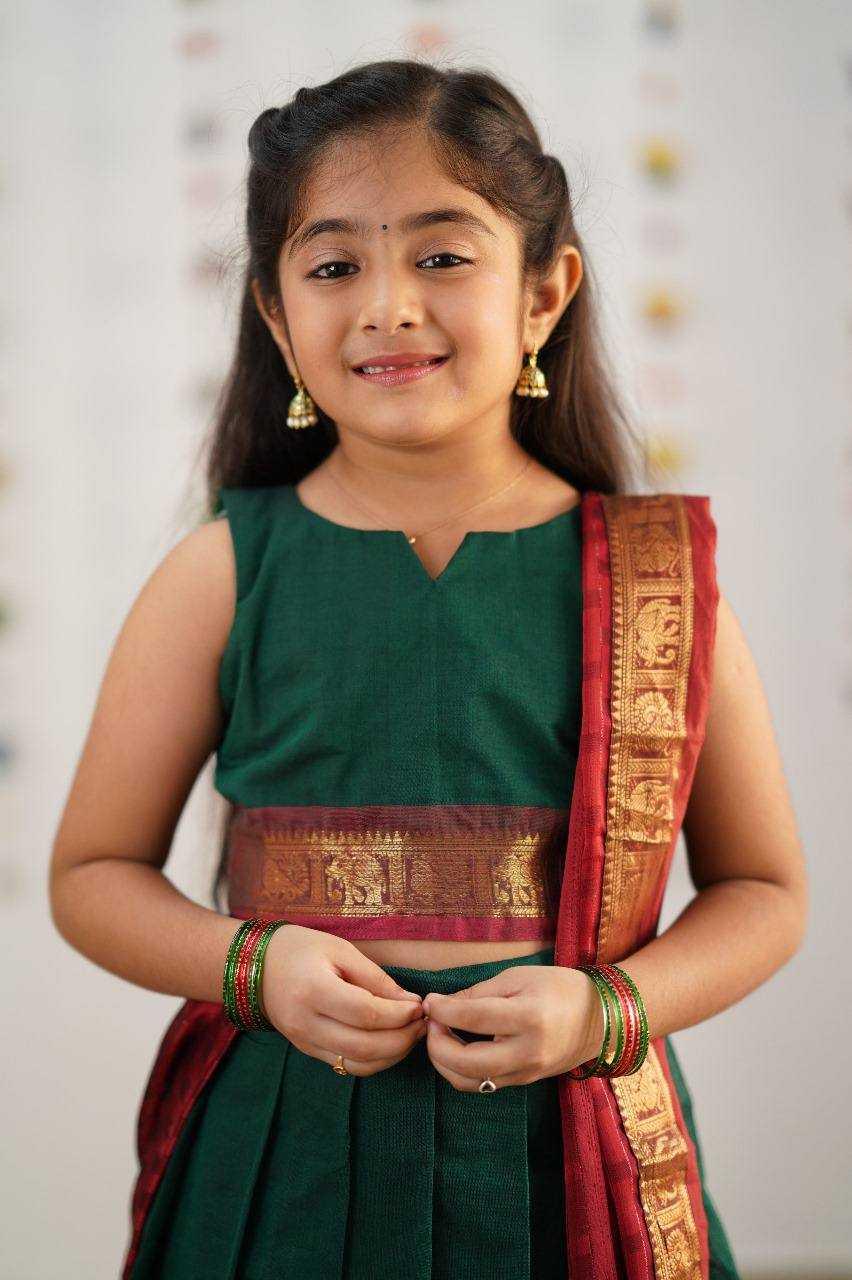 PURE SILK KIDS LEHENGAS - TREND BUY