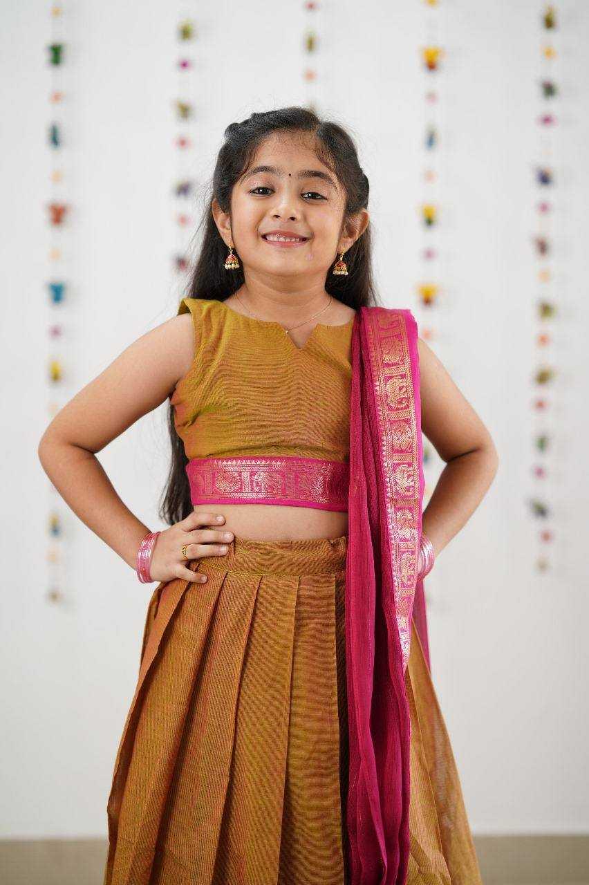 PURE SILK KIDS LEHENGAS - TREND BUY