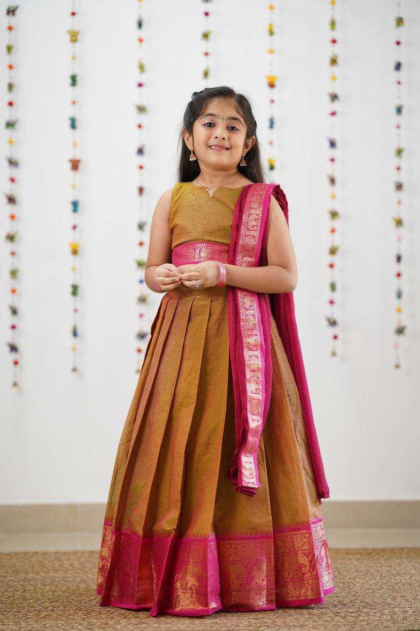PURE SILK KIDS LEHENGAS - TREND BUY