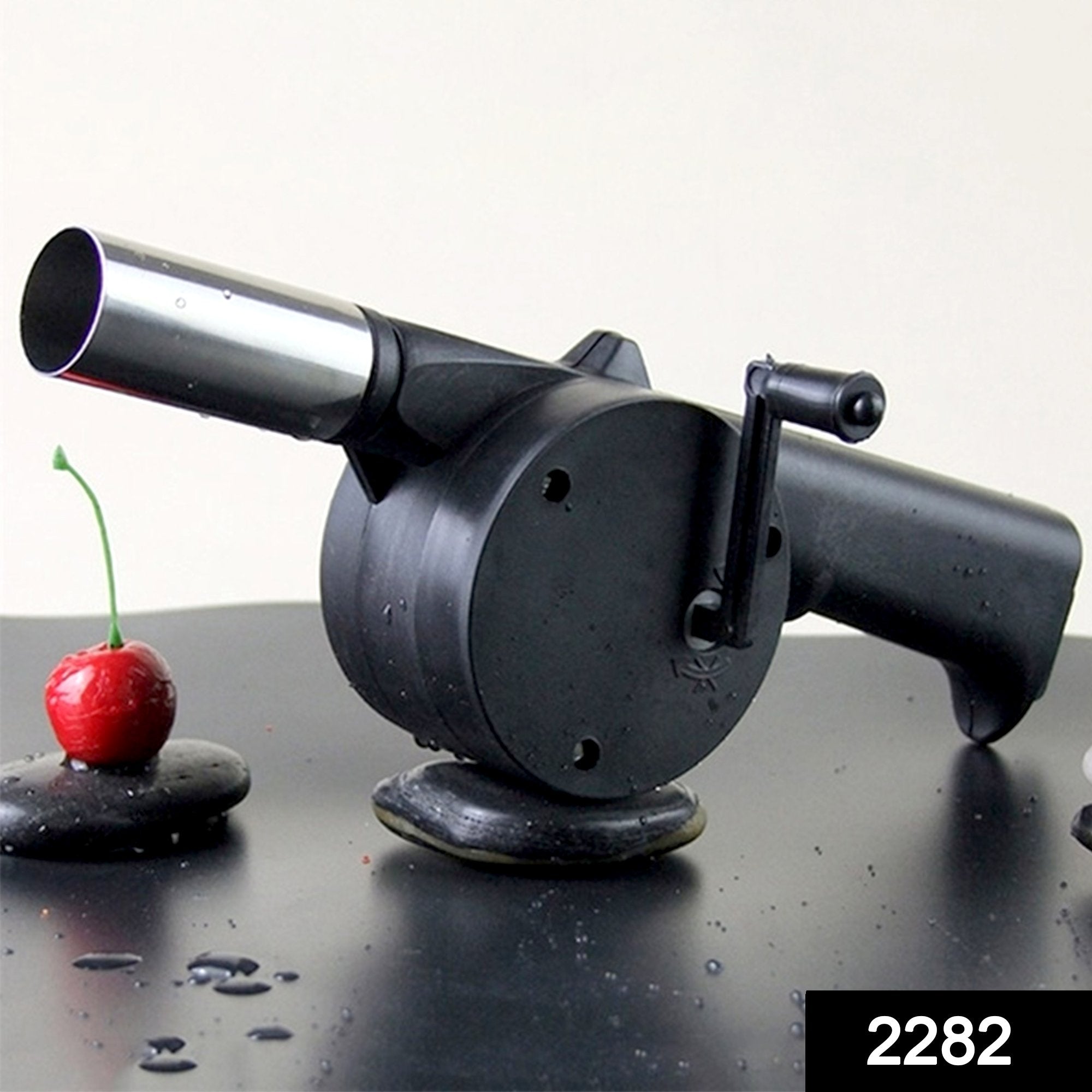 2282 Portable Hand Crank Air Blower Fan For Charcoal Grill Bbq - TREND BUY